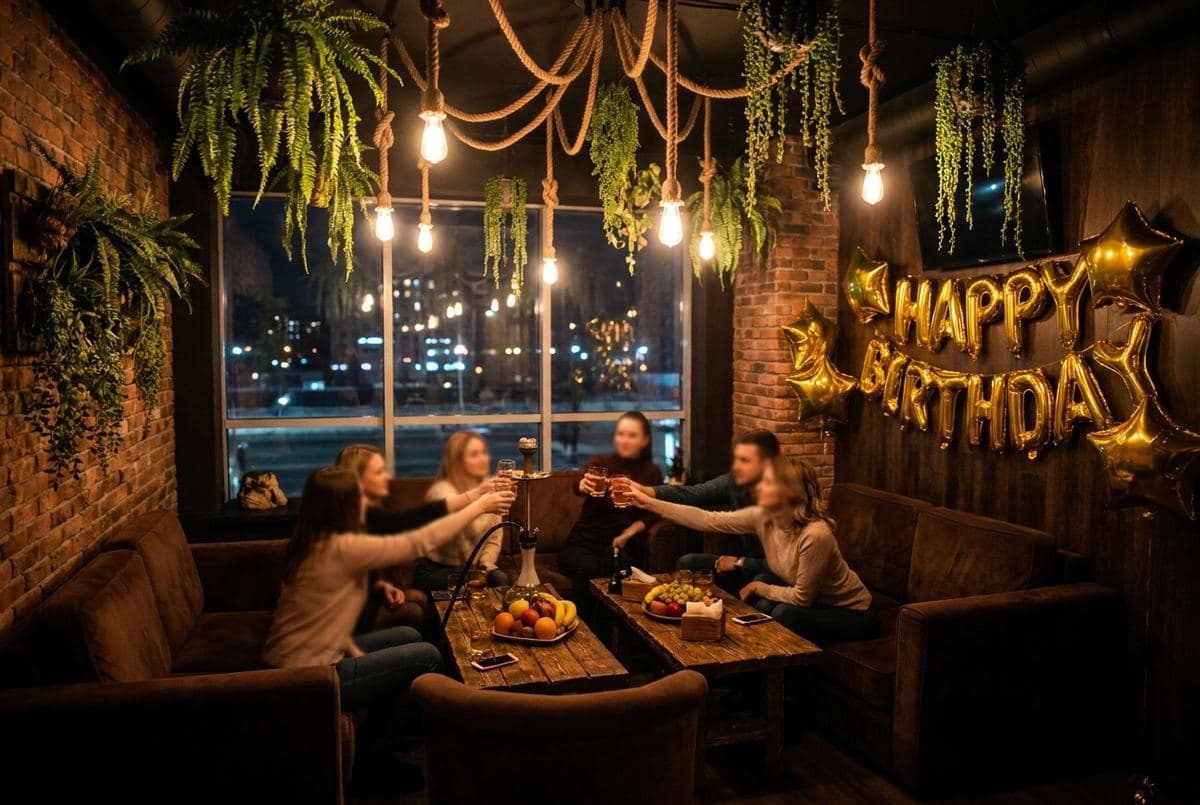 VIP-комната для дня рождения в THE KOT